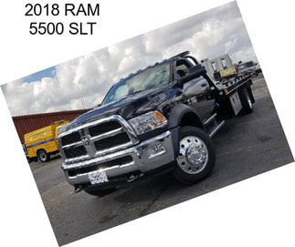 2018 RAM 5500 SLT