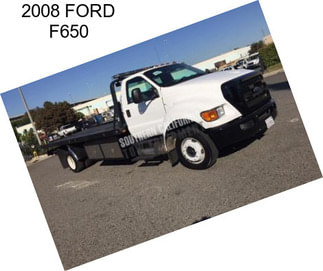 2008 FORD F650