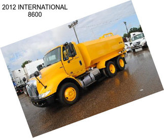 2012 INTERNATIONAL 8600