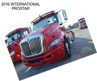 2016 INTERNATIONAL PROSTAR