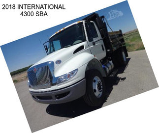 2018 INTERNATIONAL 4300 SBA