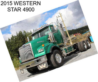 2015 WESTERN STAR 4900