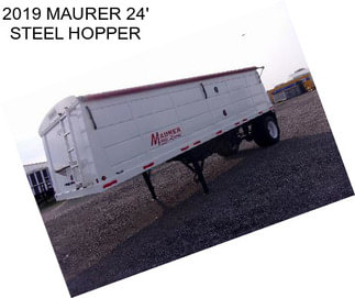 2019 MAURER 24\' STEEL HOPPER