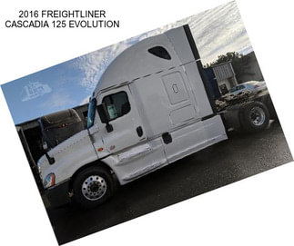 2016 FREIGHTLINER CASCADIA 125 EVOLUTION