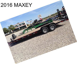 2016 MAXEY