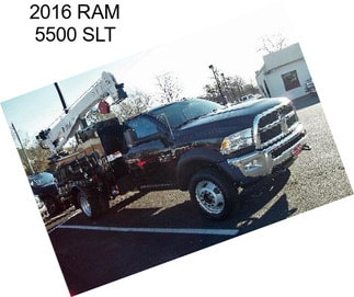 2016 RAM 5500 SLT