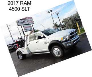 2017 RAM 4500 SLT