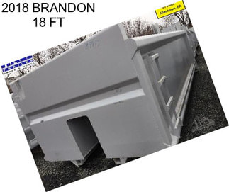 2018 BRANDON 18 FT