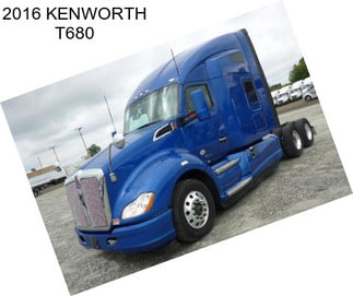 2016 KENWORTH T680