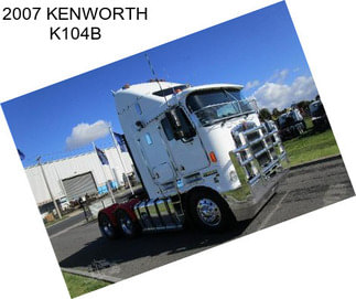 2007 KENWORTH K104B