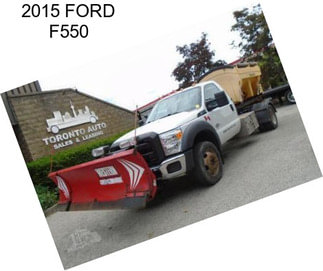 2015 FORD F550