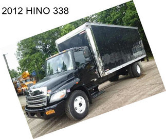 2012 HINO 338