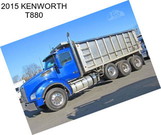 2015 KENWORTH T880