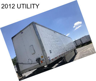 2012 UTILITY