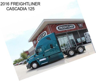 2016 FREIGHTLINER CASCADIA 125