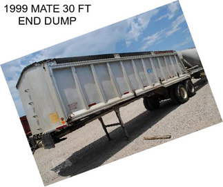 1999 MATE 30 FT END DUMP