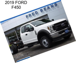 2019 FORD F450