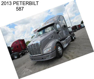 2013 PETERBILT 587