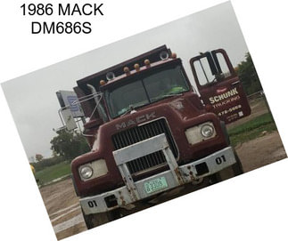 1986 MACK DM686S