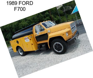 1989 FORD F700