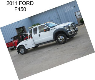 2011 FORD F450