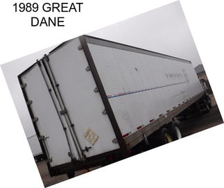 1989 GREAT DANE