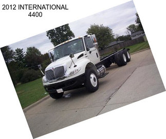 2012 INTERNATIONAL 4400