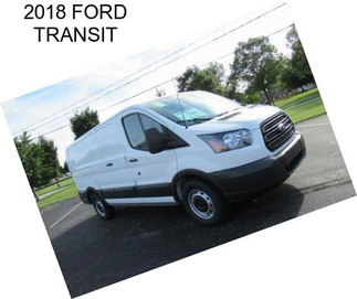 2018 FORD TRANSIT