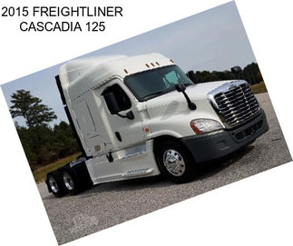 2015 FREIGHTLINER CASCADIA 125