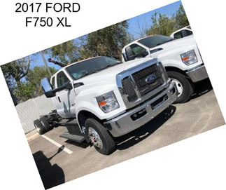 2017 FORD F750 XL