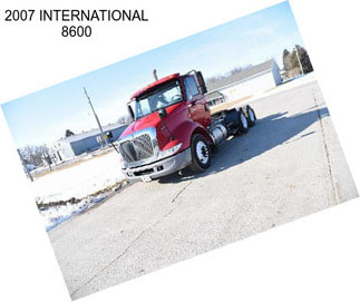 2007 INTERNATIONAL 8600