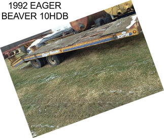 1992 EAGER BEAVER 10HDB