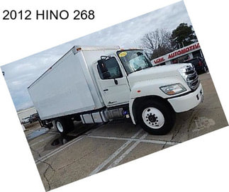 2012 HINO 268