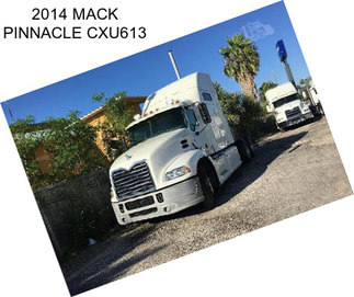 2014 MACK PINNACLE CXU613