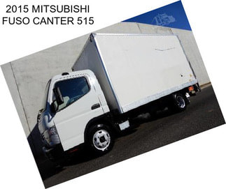 2015 MITSUBISHI FUSO CANTER 515