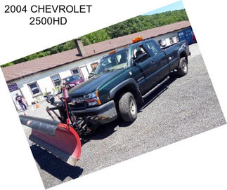 2004 CHEVROLET 2500HD