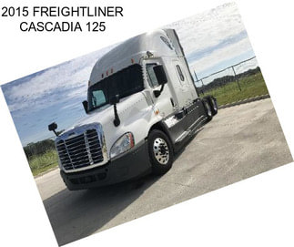 2015 FREIGHTLINER CASCADIA 125