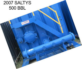 2007 SALTYS 500 BBL