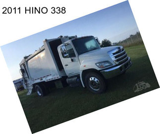 2011 HINO 338