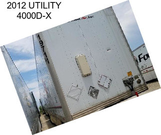 2012 UTILITY 4000D-X