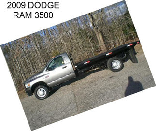 2009 DODGE RAM 3500