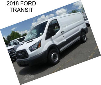 2018 FORD TRANSIT