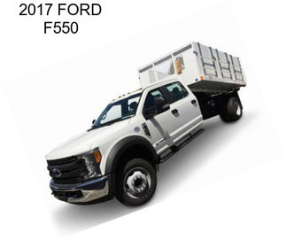 2017 FORD F550