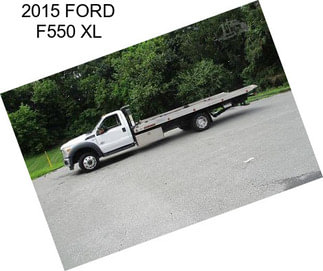 2015 FORD F550 XL