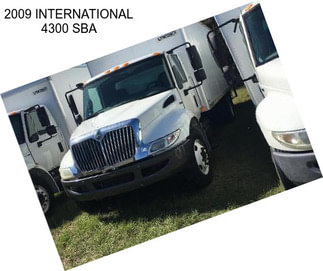 2009 INTERNATIONAL 4300 SBA