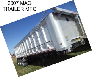 2007 MAC TRAILER MFG