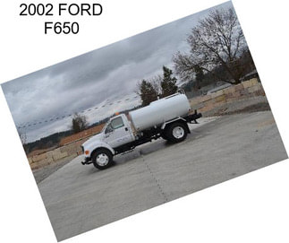 2002 FORD F650