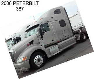 2008 PETERBILT 387