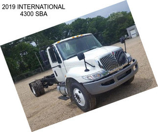 2019 INTERNATIONAL 4300 SBA