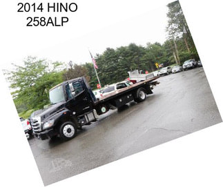 2014 HINO 258ALP